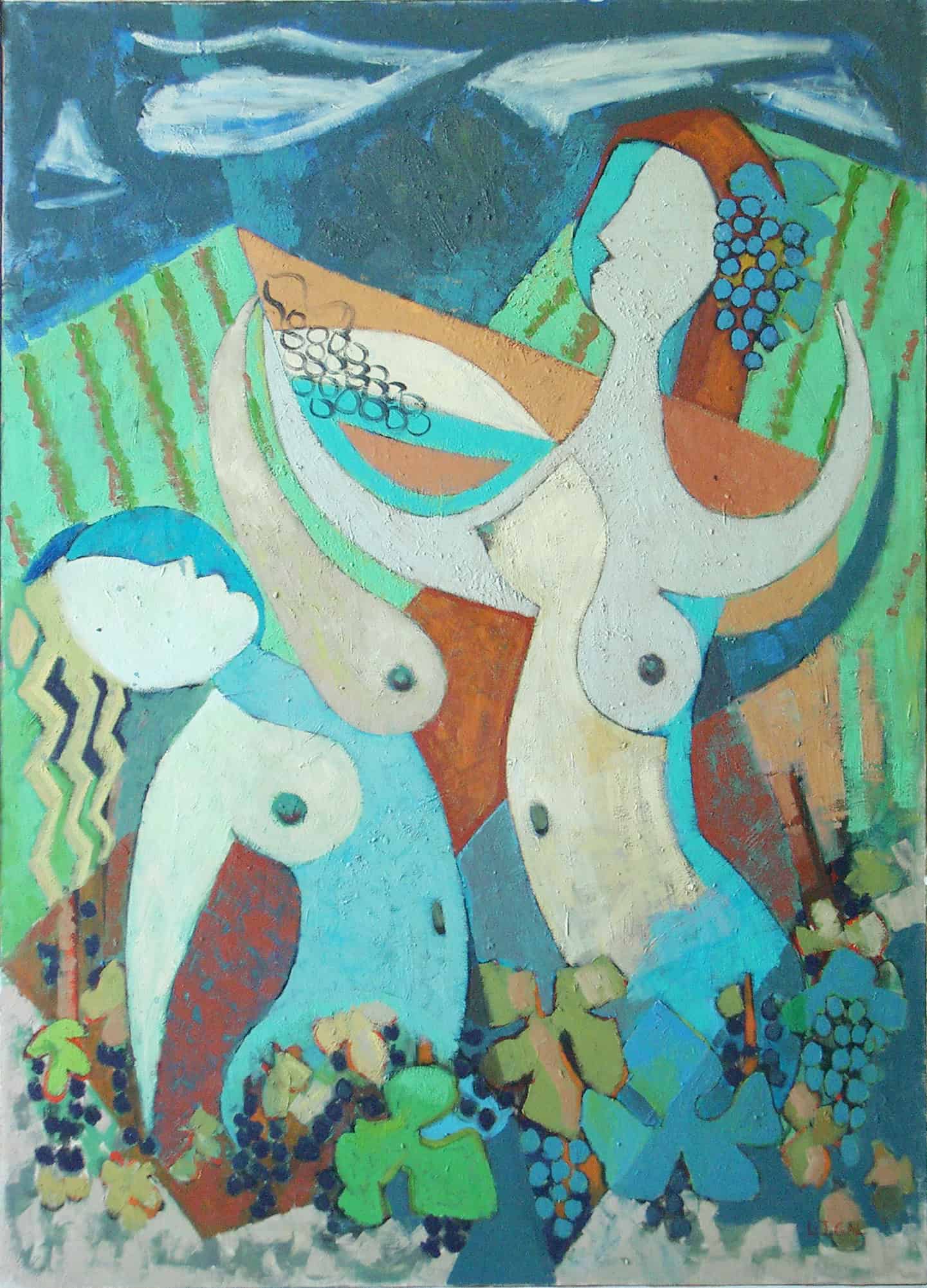 Louis-Jean Gal : Les vendangeuses